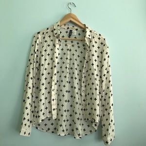 Long sleeve button down